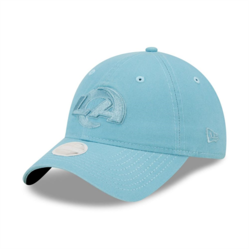 Womens New Era Light Blue Los Angeles Rams Core Classic 2.0 Tonal 9TWENTY Adjustable Hat