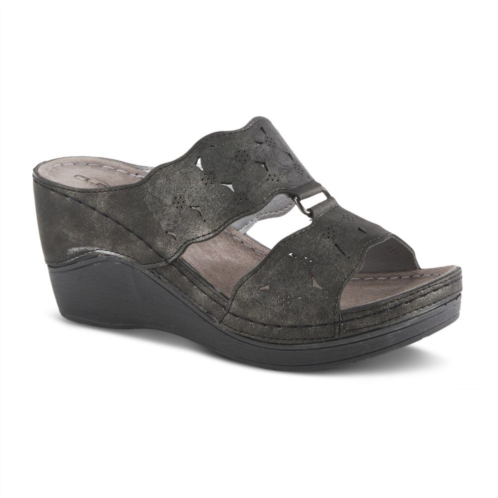 Flexus by Spring Step Dreiser Womens Wedge Sandals