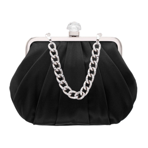 Touch of Nina Pleated Frame Clutch Bag