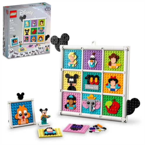 LEGO Disney 100 Years of Disney Animation Icons 43221 Building Toy Set (1,022 Pieces)