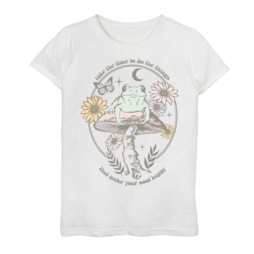 Licensed Character Girls 7-16 Do The Things That Make Your Soul Happy Graphic Tee
