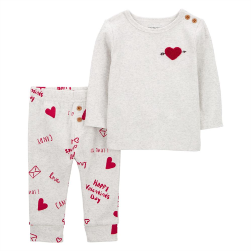 Baby Carters 2-Piece Valentines Day Outfit Set