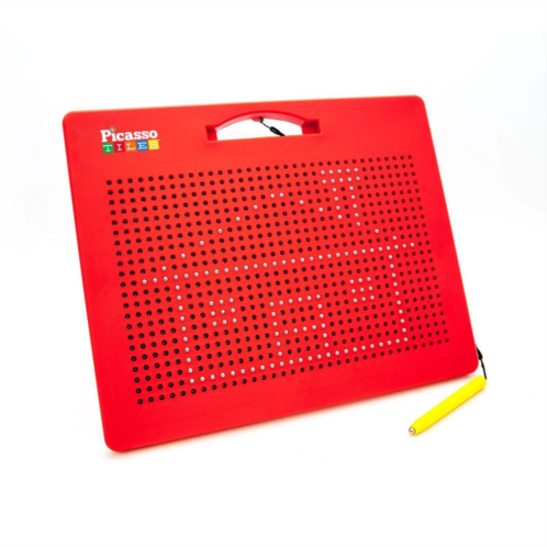 Picassotiles Educational Magnetic Drawing Board - Red