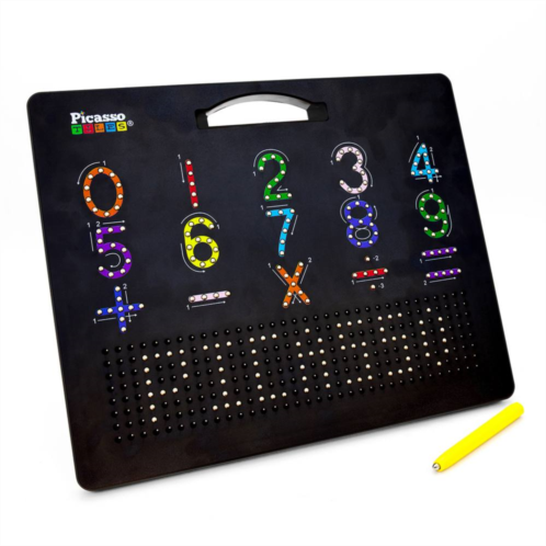 Picassotiles Magnetic Drawing Board with Letters and Numbers