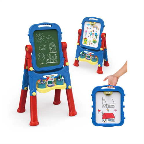 Picassotiles All-in-one Kids Art Easel Drawing Board