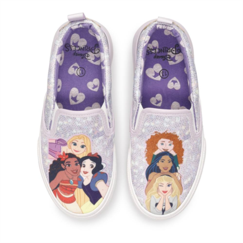 Licensed Character Disney Princess Girls Slip On Shoes