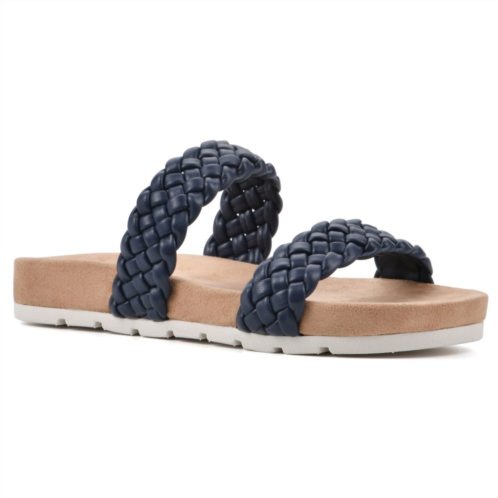 Cliffs by White Mountain Truly Womens Slide Sandals