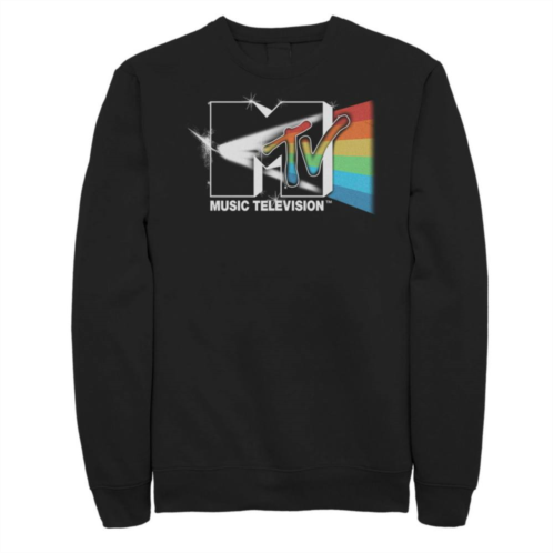 Licensed Character Big & Tall MTV Music Television Pink Floyd Style Logo Sweatshirt