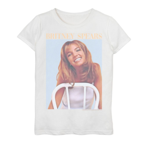 Licensed Character Girls 7-16 Britney Spears Bright Smile Graphic Tee