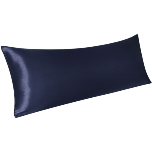 PiccoCasa 1 PC Luxury Silky Pillow Cover Luxury Long Satin Pillow Cases with Envelope Closure Body 20 x 60