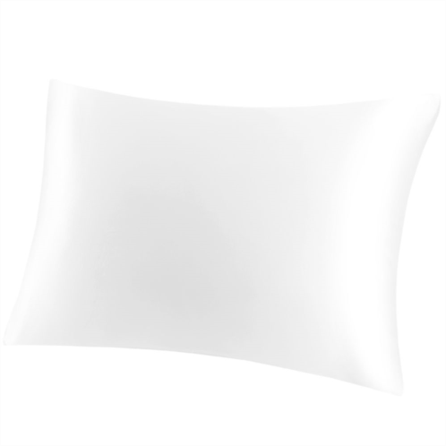 PiccoCasa 19 Momme Silk Pillowcase for Hair Skin with Zipper Standard 20 x 26