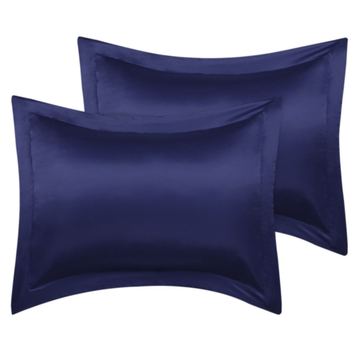 PiccoCasa 2 Pack Pillow Covers Soft Silky Oxford with Envelope Closure King 20 x 36