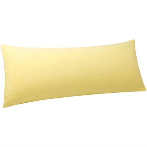PiccoCasa Brushed Body Pillowcase Washed Microfiber Envelope Closure Body 20x60