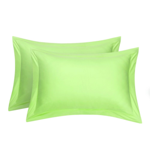 PiccoCasa 2 Pcs Cotton Pillowcases for Bedding Standard 20 x 26