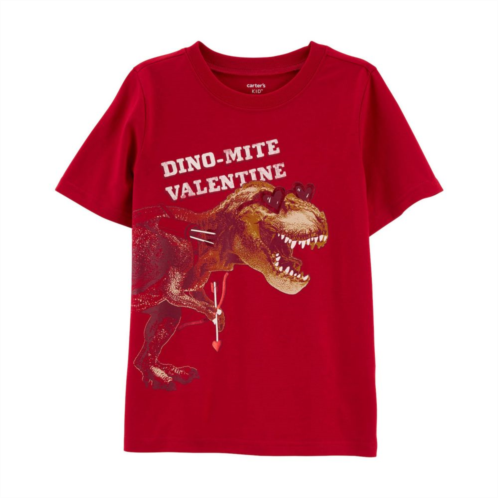 Boys 4-14 Carters Dinosaur Dino-Mite Valentine Valentines Day Graphic Tee