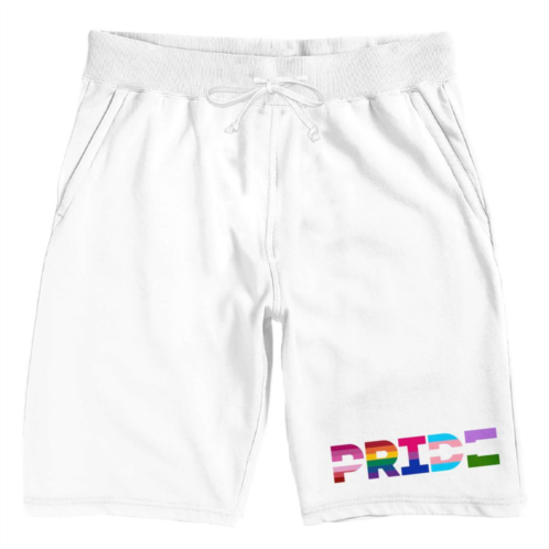 Licensed Character Mens Pride Flag Sleep Shorts