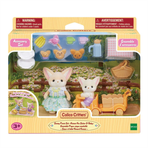 Calico Critters Sunny Picnic Dollhouse Playset