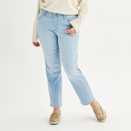 Plus Size Sonoma Goods For Life Straight Jeans
