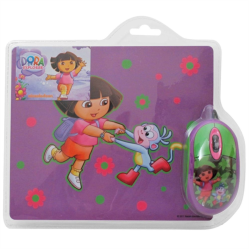 Nickelodeon Dora the Explorer Mouse and Mousepad Kit