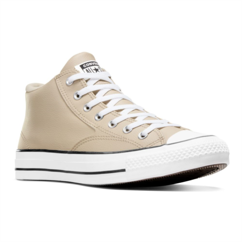 Mens Converse Malden Street Mid Faux-Leather Sneakers