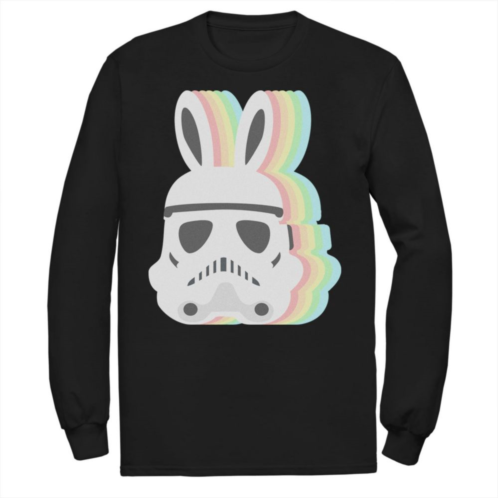 Licensed Character Big & Tall Star Wars Storm Trooper Pastel Bunny Ears Easter Graphic Tee