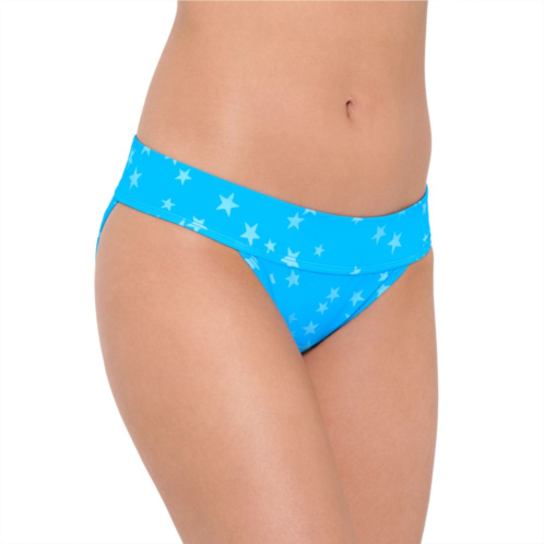 Ninety-Nine Degrees Juniors Ninety-Nine° Banded Hipster Swim Bottoms