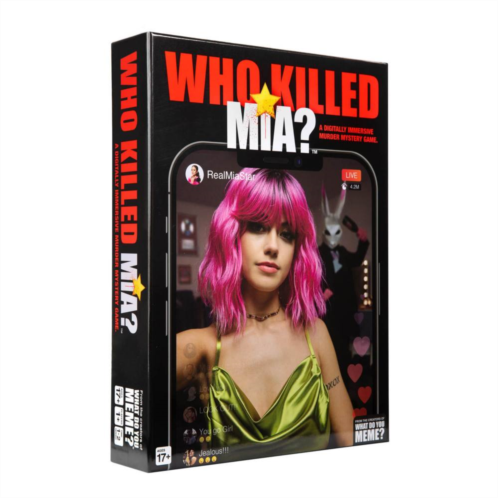 Who Killed Mia Adult Party Game What Do You Meme