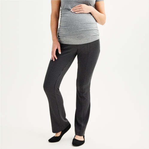 Maternity Sonoma Goods For Life Over-The-Belly Ponte Pants