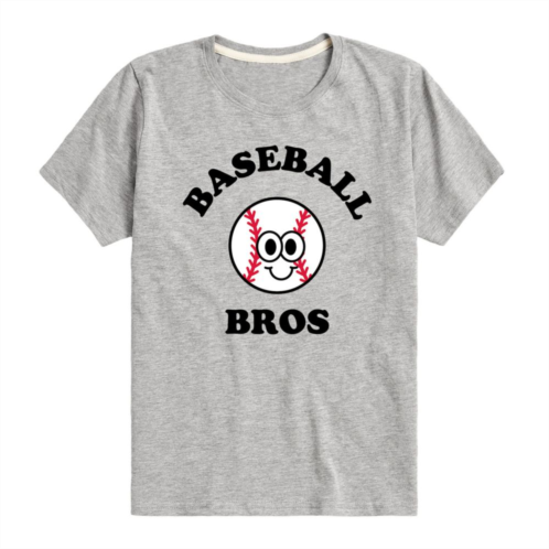 Licensed Character Boys 8-20 Baseball Bros Ball Graphic Tee