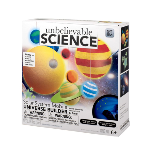 RMS Unbelievable Science Solar System Mobile Universe Builder Kit