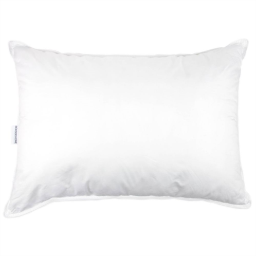 Bokser Home Firm 700 fill Power Luxury White Duck Down RDS Certified White Bed Pillow