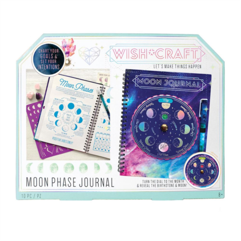 Bright Stripes Wish*Craft Moon Phase Journal