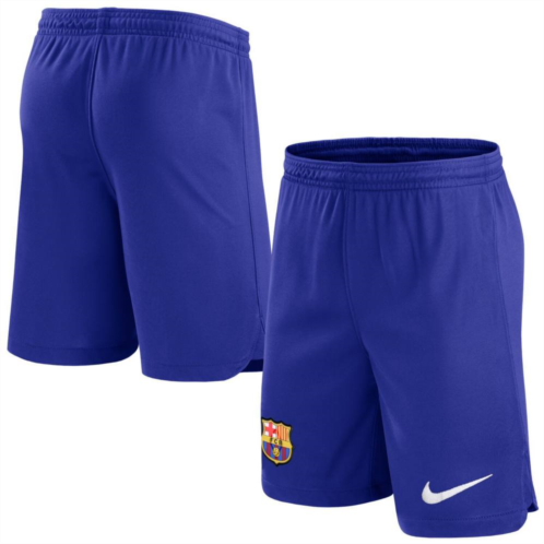 Mens Nike Navy Barcelona Stadium Performance Training Shorts