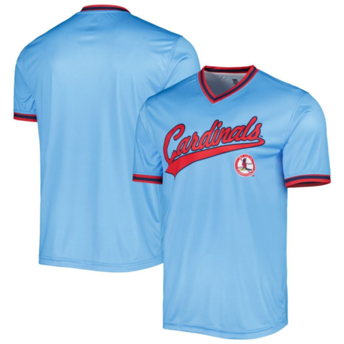 Mens Stitches Light Blue St. Louis Cardinals Cooperstown Collection Team Jersey