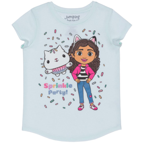 Girls 4-12 Jumping Beans Gabbys Dollhouse Sprinkle Party! Graphic Tee