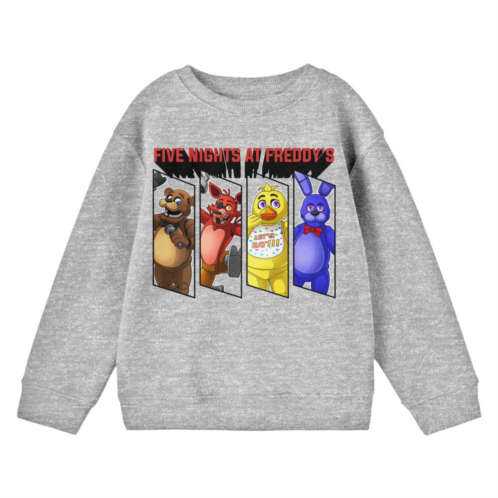 Licensed Character Boys 8-20 Five Nights At Freddys Long Sleeve Graphic Tee