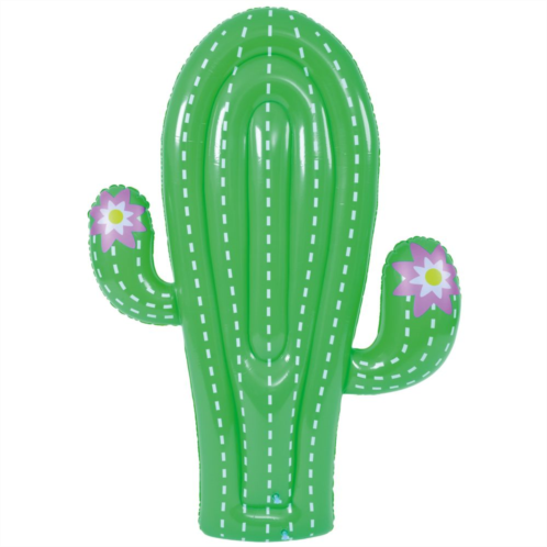 Pool Central 5.75 Inflatable Green Jumbo Cactus Shaped Pool Float