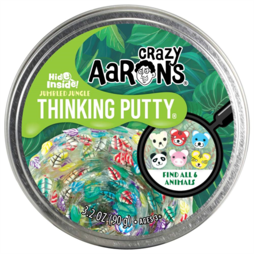 Crazy Aarons Hide Inside! Jumbled Jungle Thinking Putty
