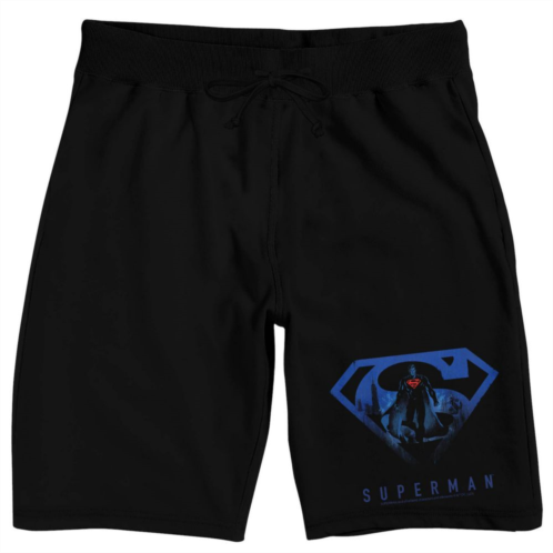 Licensed Character Mens Superman Classic Logo Sleep Shorts