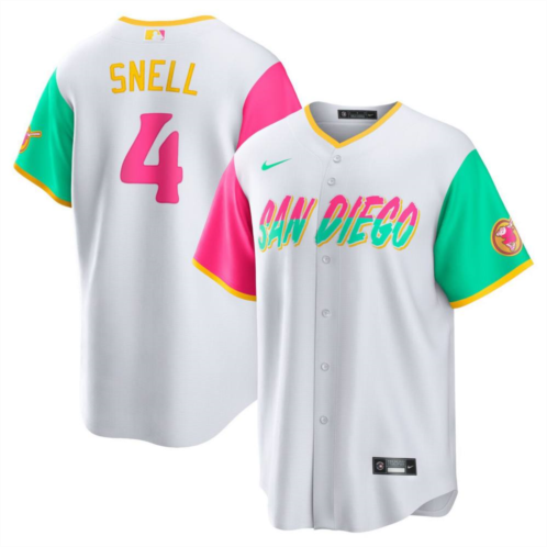 Mens Nike Blake Snell White San Diego Padres City Connect Replica Player Jersey
