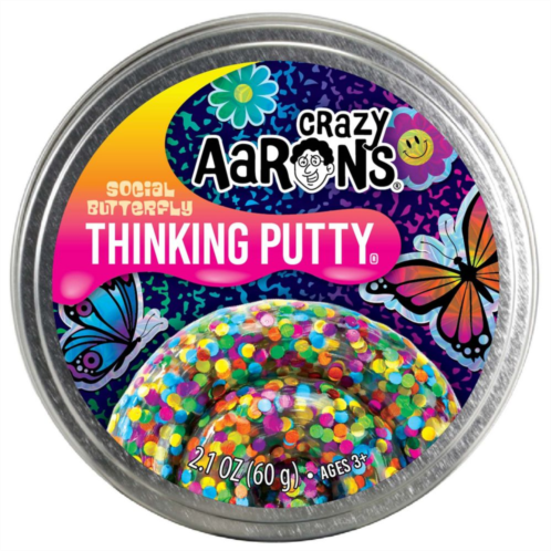 Crazy Aarons Social Butterfly Thinking Putty