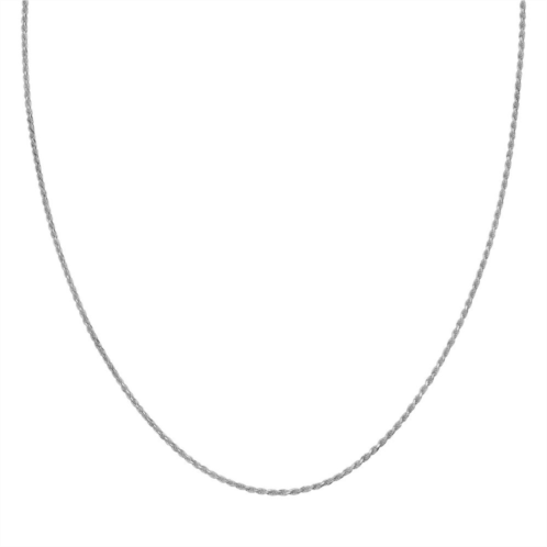 PRIMROSE Sterling Silver Rope Chain Necklace - 18 in.