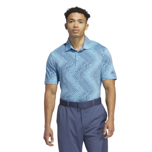 Mens adidas Ultimate365 Allover Print Polo Shirt