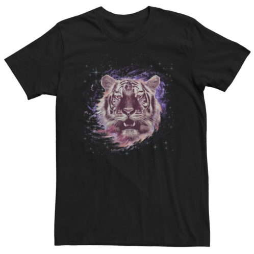 Licensed Character Big & Tall Space Tiger Graphic Tee