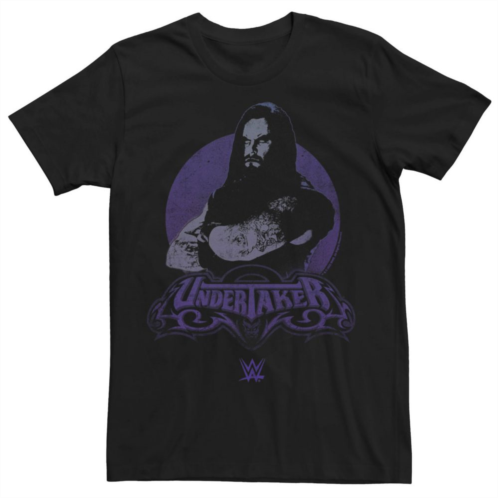Licensed Character Big & Tall WWE The Undertaker Moon Classic Graphic Tee