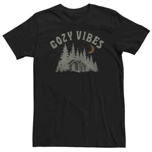 Unbranded Big & Tall Cozy Vibes Graphic Tee