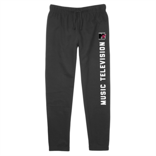Licensed Character Juniors MTV Music Television Logo Lightweight Joggers