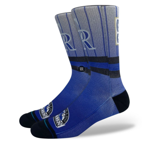Mens Stance Colorado Rockies Cooperstown Collection Crew Socks