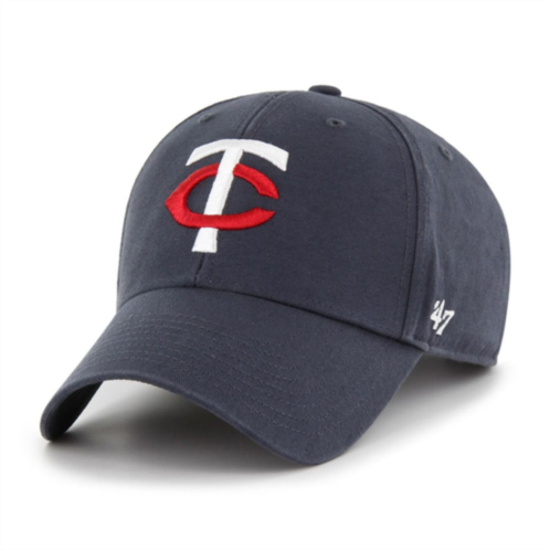 Unbranded Mens 47 Navy Minnesota Twins Legend MVP Adjustable Hat