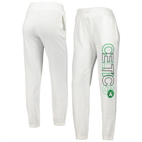 Unbranded Womens Concepts Sport White Boston Celtics Sunray Pants